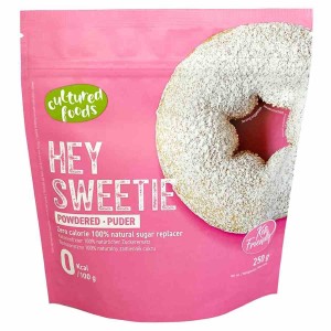 Hey Sweetie w pudrze z erytrytolu i stewii 250g Cultured Foods