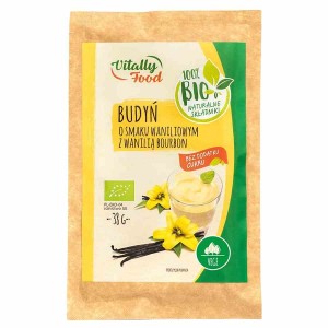 Budyń waniliowy z Bourbon bez cukru BIO 38g Vitally Food