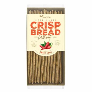 Płaskie chlebki pszenne słodkie chili Danvita 130g