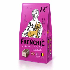 Czekoladki czarna porzeczka z jogurtem 100g Frenchic