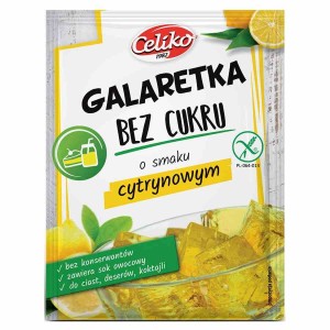 Galaretka cytrynowa bez cukru i glutenu Celiko 14g