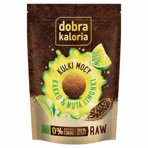 Kulki Mocy Kakao i nuta limonki Dobra Kaloria 65g