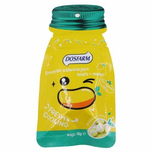 Drażetki odświeżające mięta + mango Dosfarm, 16g