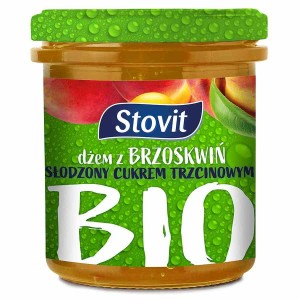 Dżem brzoskwiniowy Stovit BIO 200g