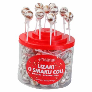 Lizaki o smaku coli bez cukru, 800g