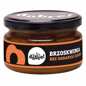 Brzoskwinia 0 cukru jak konfitura A To Dobre 210g