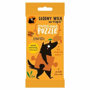 Owocowe puzzle żelki z nat witaminą C mango 20 g   Głodny Wilk