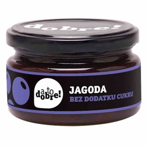 Jagoda bez cukru jak konfitura A To Dobre! 230g