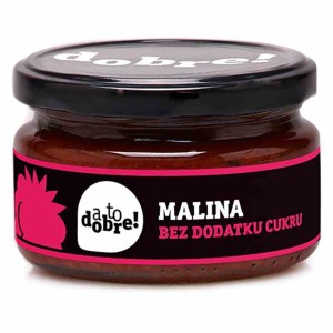 Malina bez cukru jak konfitura A To Dobre! 210g