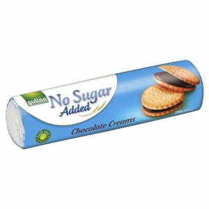 Markizy z nadzieniem czekoladowym bez cukru 250 g Gullón