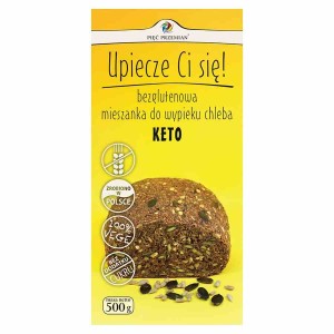Bezglutenowa mieszanka do wypieku chleba KETO 500g Pięć Przemian