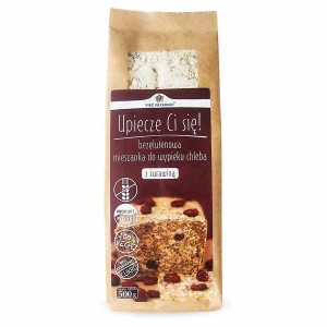 Mieszanka chleba bezglut z żurawiną 5 Przemian 500g