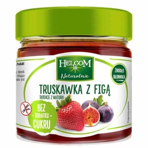 Pasta owocowa Truskawka z figą 0 cukru Helcom 200g