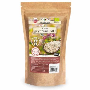 Kasza gryczana biała bezgluten 5 Przemian BIO 800g