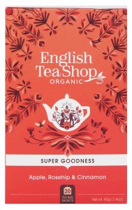 Herbatka hibiskus róża jabłko cynamon miętą 20x2 BIO