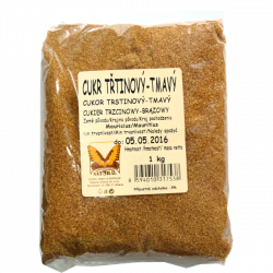 Cukier trzcinowy CIEMNY 1kg NATURAL