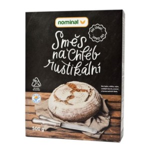 CHLEB RUSTYKALNY - sucha mieszanka bezglutenowa 500g NOMINAL