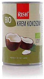 Krem kokosowy 17% tłuszczu mleczko kokos BIO 400ml