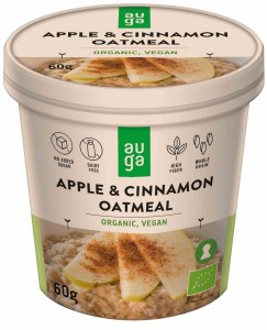 Owsianka jabłko i cynamon pełnoziarnista BIO 60 g