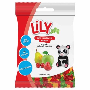 Żelki zestaw witamin smak polskich owoców LILY 80g