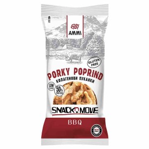 Porky Poprind - BBQ AMMI, 50g
