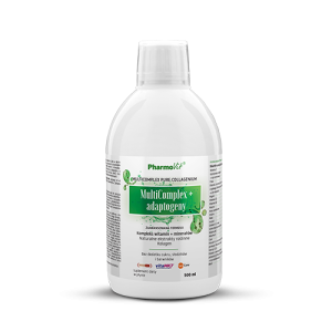 SUPLEMENT MULTICOMPLEX ADAPTOGENY PŁYN 500ml BEZGLUTENOWY PHARMOVIT