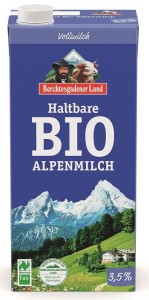 MLEKO UHT min 3,5% TŁUSZCZ BIO 1L BERCHTESGADENER LAND