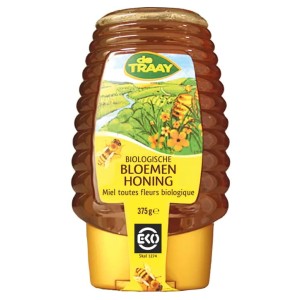 MIÓD WIELOKWIATOWY Z DOZOWNIKIEM BIO 375g DE TRAAY
