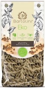 MAKARON GRYCZANY DUŻE ŚWIDERKI BIO 250g BARTOLINI