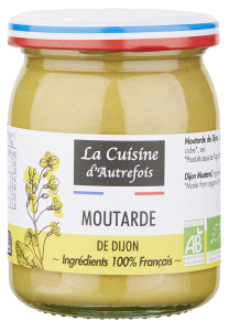 MUSZTARDA DIJON BIO 215g -  LA CUISINE D AUTREFOIS