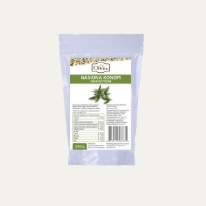 Nasiona konopi obłuszczone 250 g  OLVITA