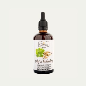 Olej z nasion kolendry zimno tłoczony 100 ml OLVITA