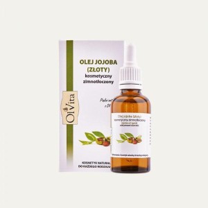 Olej kosmetyczny jojoba 50 ml OLVITA zimnotłoczony
