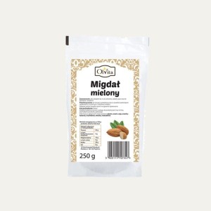 Migdał mielony (mąka migdałowa) 250g  OLVITA