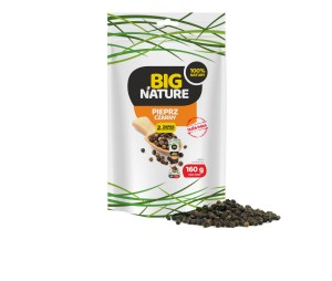 Zapas Pieprz czarny ziarno 160g  Duża Paka