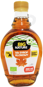 Syrop klonowy bio 250ml  Duża Paka
