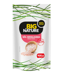 Sól himalajska różowa gruba 600g Duża Paka