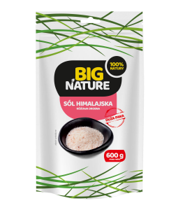 Sól himalajska różowa drobna 600g Duża Paka