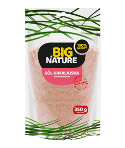 Sól himalajska różowa drobna 350g Big Nature