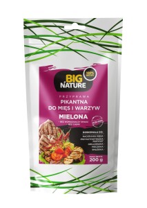 Przyprawa mielona pikantna do mięs i warzyw 200g Big Nature
