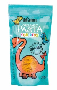 Makaron dla dzieci BioSaurus BEZGL, BIO 200 g