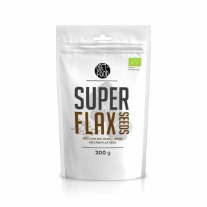 Siemie lniane mielone - odtluszczone BIO 200 g