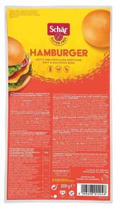 Hamburger- bułki do hamburgerów BEZGL, 300 g