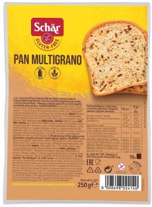 Pan Multigrano bezglutenowy chleb wieloziarnisty Schar 250 g