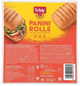 Panini rolls- bułki BEZGL, 225 g