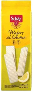 Wafers limone- wafle cytrynowe BEZGL, 125 g
