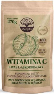Witamina C z kapusty kwas L-askorbinowy 270 g