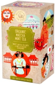 HERBATA ZIELONA Z MIĘTĄ I MATCHĄ BIO 20 x 1,7 g  MINISTRY OF TEA