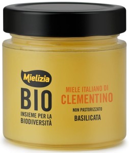 MIÓD NEKTAROWY Z KWIATÓW KLEMENTYNKI BIO 300 g -  MIELIZIA