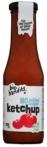 KETCHUP BEZ DODATKU CUKRU BIO 325 ml - BIO BANDITS